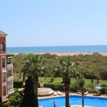 Vistas Mar Un Dormitorio Junto A La Playa Appartamento Isla Canela